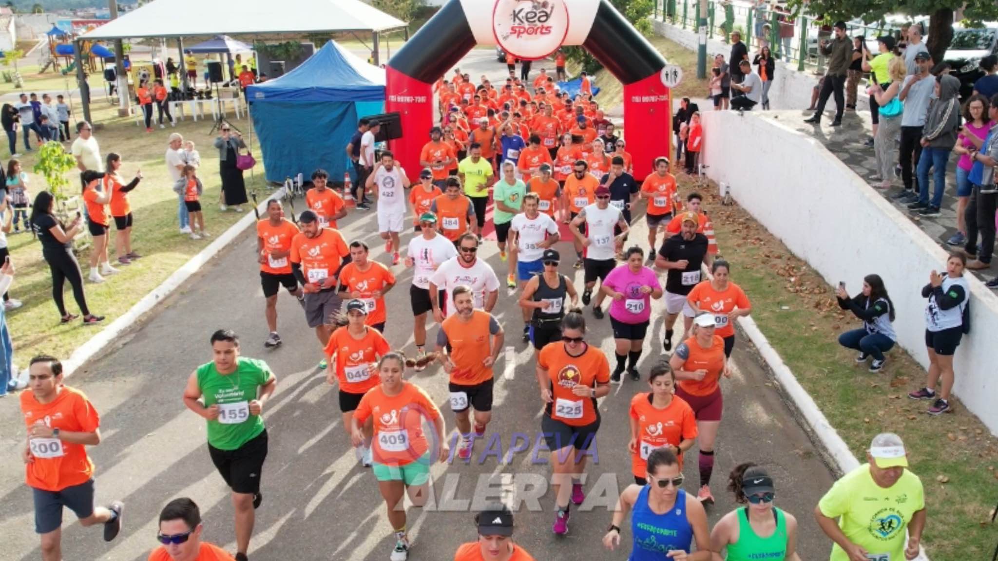 Recorde de participações na corrida e caminhada contra o câncer em Itapeva/SP