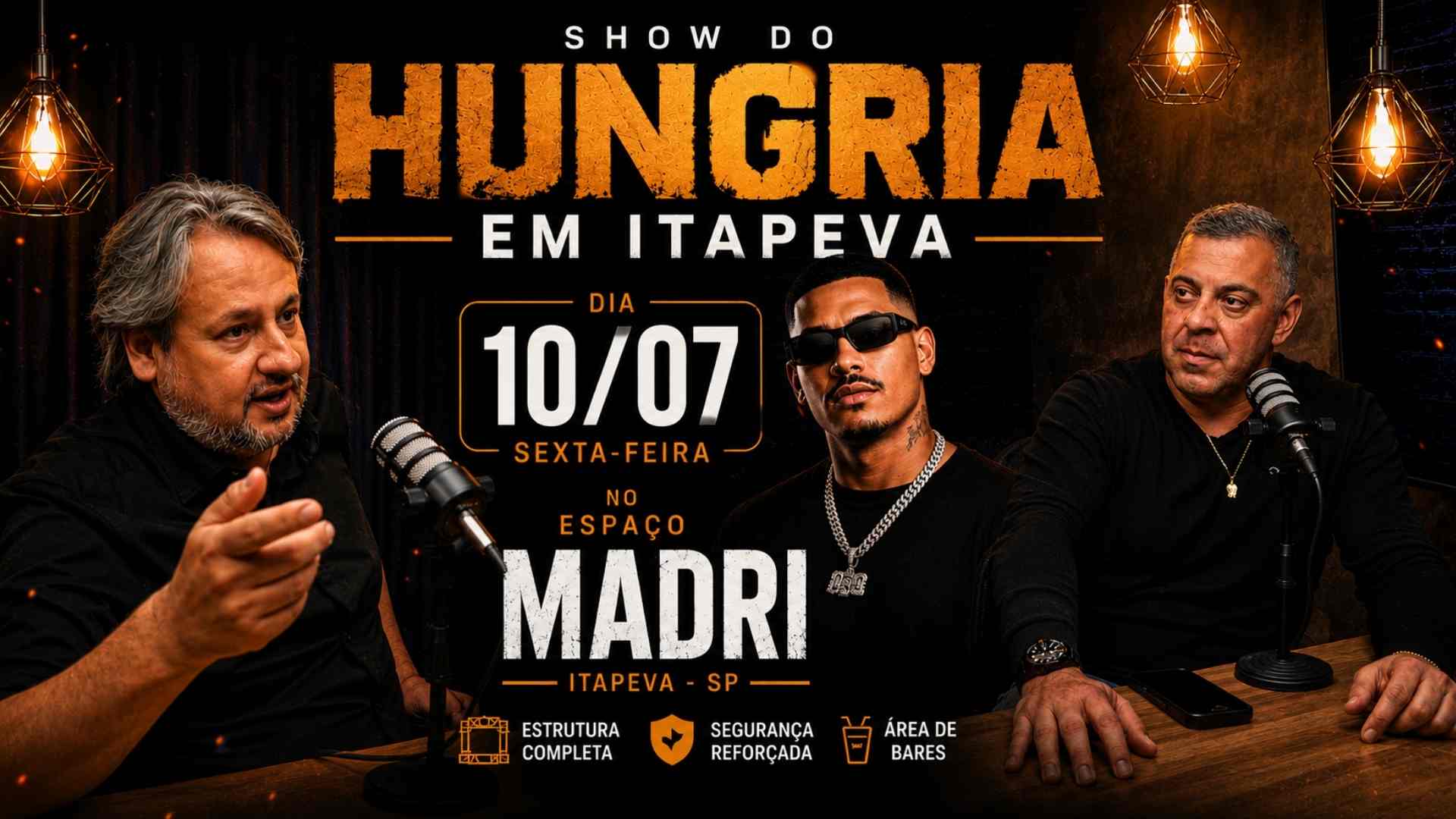 Recebemos nos estúdios do Podcast Alerta os empresários Fazão Eventos e Tiago Viapiana para um bate-papo exclusivo