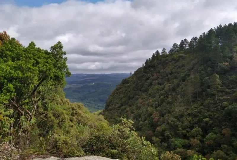 A serra é a opção ideal para turistas aventureiros em Itararé (SP) — Foto: Prefeitura de Itararé/Divulgação